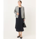 【大きいサイズ】フロントプリーツワンピース | eur3 | 詳細画像6 