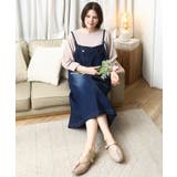 【大きいサイズ】デニムジャンパースカート | eur3 | 詳細画像3 