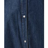 【大きいサイズ】デニムフーディ―シャツチュニック | eur3 | 詳細画像23 