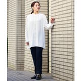 【大きいサイズ】2WAYポーラバンドカラーブラウス | eur3 | 詳細画像20