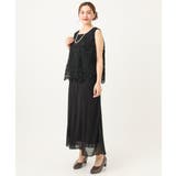 【大きいサイズ】レースブラウス×ジョーゼットスカートセットアップ | eur3 | 詳細画像26 