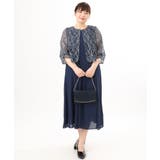 【大きいサイズ】2wayレースボレロセットワンピース | eur3 | 詳細画像20