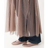 【大きいサイズ】チュールキャミワンピース | eur3 | 詳細画像13 