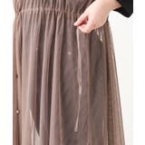 【大きいサイズ】チュールキャミワンピース | eur3 | 詳細画像17 