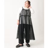 【大きいサイズ】チュールキャミワンピース | eur3 | 詳細画像22 