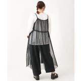 【大きいサイズ】チュールキャミワンピース | eur3 | 詳細画像24 