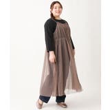 【大きいサイズ】チュールキャミワンピース | eur3 | 詳細画像5 