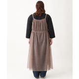 【大きいサイズ】チュールキャミワンピース | eur3 | 詳細画像9 