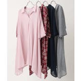 【大きいサイズ】コットンイレヘムシャツチュニック | eur3 | 詳細画像23 