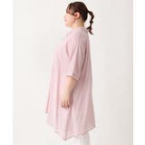 【大きいサイズ】コットンイレヘムシャツチュニック | eur3 | 詳細画像4 