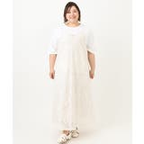 【大きいサイズ】レースキャミワンピース | eur3 | 詳細画像5 