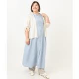 【大きいサイズ】カットジャカードコットンワンピース | eur3 | 詳細画像15 