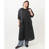 【大きいサイズ】カットジャカードコットンワンピース | eur3 | 詳細画像17 