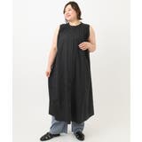 【大きいサイズ】カットジャカードコットンワンピース | eur3 | 詳細画像19 