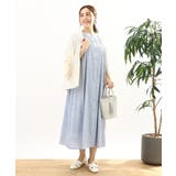 【大きいサイズ】カットジャカードコットンワンピース | eur3 | 詳細画像3 