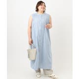 【大きいサイズ】カットジャカードコットンワンピース | eur3 | 詳細画像7 