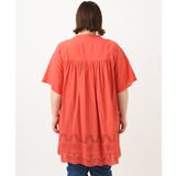 【大きいサイズ】アイレットレースチュニック | eur3 | 詳細画像4 