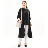 ブラック(94) | 【大きいサイズ/2WAY】Vネックワンピース | eur3