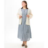 【大きいサイズ】コットンノースリーブワンピース | eur3 | 詳細画像22