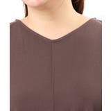 【大きいサイズ/接触冷感】ボクシーシルエットチュニック | eur3 | 詳細画像11