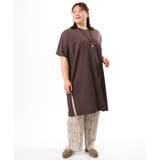 【大きいサイズ/接触冷感】ボクシーシルエットチュニック | eur3 | 詳細画像5