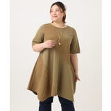 【大きいサイズ】ぽこぽこイレヘムチュニック | eur3 | 詳細画像5 