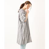 【大きいサイズ】ストライプカフタンチュニック | eur3 | 詳細画像17 