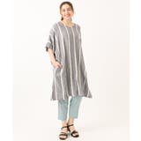 【大きいサイズ】ストライプカフタンチュニック | eur3 | 詳細画像18 
