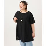 【大きいサイズ/soso×eur3】レースラグランチュニック | eur3 | 詳細画像13