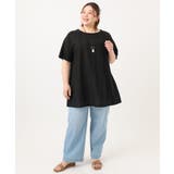 【大きいサイズ/soso×eur3】レースラグランチュニック | eur3 | 詳細画像14