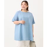 【大きいサイズ/soso×eur3】レースラグランチュニック | eur3 | 詳細画像2