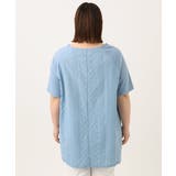 【大きいサイズ/soso×eur3】レースラグランチュニック | eur3 | 詳細画像4