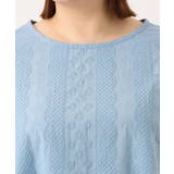 【大きいサイズ/soso×eur3】レースラグランチュニック | eur3 | 詳細画像5