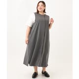 【大きいサイズ/soso×eur3】2wayノースリーブワンピース | eur3 | 詳細画像10 