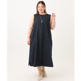 【大きいサイズ/soso×eur3】2wayノースリーブワンピース | eur3 | 詳細画像4 