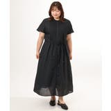 【大きいサイズ/a.v.v×eur3】ピンタックワンピース | eur3 | 詳細画像17