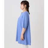 【大きいサイズ/接触冷感】カノコバックフレアチュニック | eur3 | 詳細画像6 
