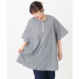 【大きいサイズ】ぽこぽこフレアスリーブチュニック | eur3 | 詳細画像15