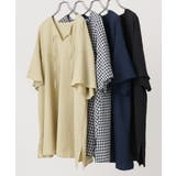 【大きいサイズ】ぽこぽこフレアスリーブチュニック | eur3 | 詳細画像23