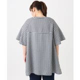 【大きいサイズ】ぽこぽこフレアスリーブチュニック | eur3 | 詳細画像9