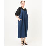 【大きいサイズ】エンボスドットワンピース | eur3 | 詳細画像2 