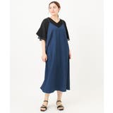 【大きいサイズ】エンボスドットワンピース | eur3 | 詳細画像3 