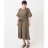 【大きいサイズ】ヴィンテージポプリンワンピース | eur3 | 詳細画像2