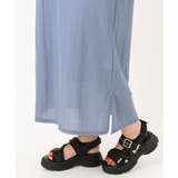 【大きいサイズ/接触冷感】カノコサイドスリットワンピース | eur3 | 詳細画像11 