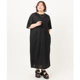 【大きいサイズ/接触冷感】カノコサイドスリットワンピース | eur3 | 詳細画像14 