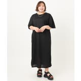 【大きいサイズ/接触冷感】カノコサイドスリットワンピース | eur3 | 詳細画像15 