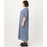 【大きいサイズ/接触冷感】カノコサイドスリットワンピース | eur3 | 詳細画像6 