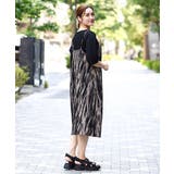 【大きいサイズ】プリーツキャミワンピース | eur3 | 詳細画像4 