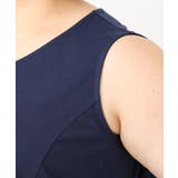 【大きいサイズ】バイカラーノースリーブワンピース | eur3 | 詳細画像11 