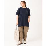 【大きいサイズ】胸ポケット付きTシャツチュニック | eur3 | 詳細画像11 